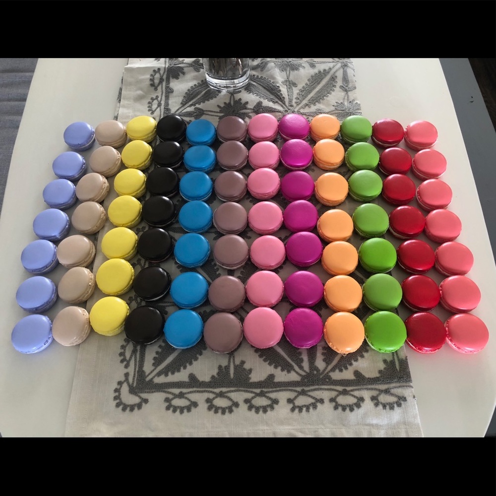 Kids Decorative Macarons - 7 dozen (12 colors)